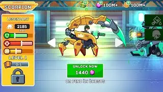 Hills Of Steel Army Tank Unlock all Scorpion Android Gameplay HD Part - 2