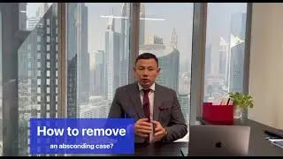 How to remove an absconding case?