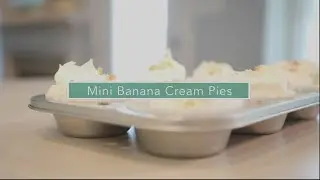 Mom to Mom: Making mini banana cream pies