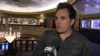 Raw video: Danny Balkwill discusses role in 'We Will Rock You' musical