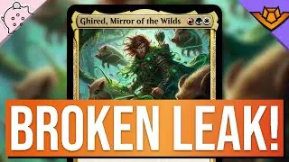 Broken Leak! | Ghired, Mirror of the Wilds | Outlaws of Thunder Junction Leaks! | MTG