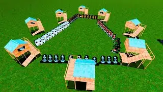5 простых трюков, чтобы выжить в Nextbot Rampage в gm_flatgrass
