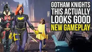 New Gotham Knights Gameplay Actually Looks Good? (Gotham Knights Suits)