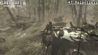Relentless: American Campaign // Call of Duty: World at War.