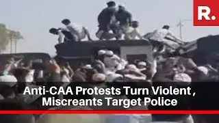 Anti-CAA Protests Turn Violent In Maharashtra's Hingoli, Miscreants Target Police