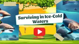 Surviving in Ice Cold Waters The Amazing Adaptation of the Salmon Shark #nature #documentary