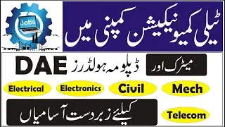 Jobs For DAE in Telecommunication Company 2021 | The Real Information