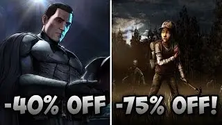 Up to 80% Off Telltale Games' Sale! | The Walking Dead Season 1-2 & More!