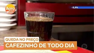 Coffee prices fall 3.5% in Brazil.