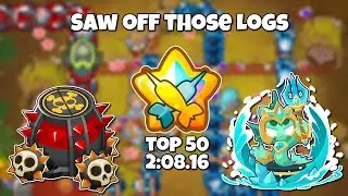 Saw off those Logs Top 50 Guide! BTD6 Race