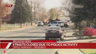 Frederick residents alerted to police activity Monday