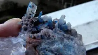 Quartz, papagoite
