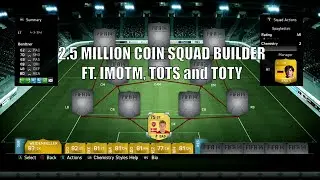 Fifa 14|2.5 Million Coin Squad Builder