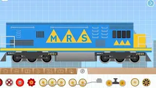 Lokomotif U20C Livery MRS - Labo Brick Train