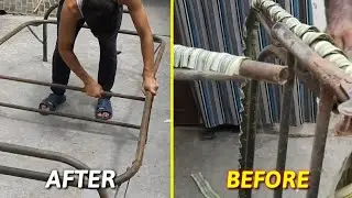 टूटे-फूटे खराब कबाड़ Folding पलंग को नया कैसे बनाएं ? How to Repair Folding Bed Like New ?