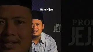 Batu Hijau saat perobohan Ka'bah #sirahnabawiyah #sejarahislam #nabimuhammad