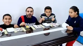تحدي سحب المناديل 🤣