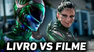 DIFERENÇAS ENTRE O FILME E O LIVRO DE POWER RANGERS