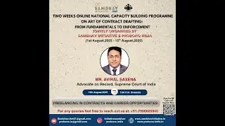 Freelancing in contract | Aviral Saxena