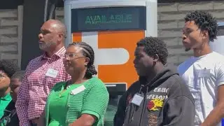 Students help build EV charging station in South Sacramento