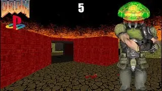 Let's Play Playstation Doom [Part 5] - The Compromised Cathedral of Carnage