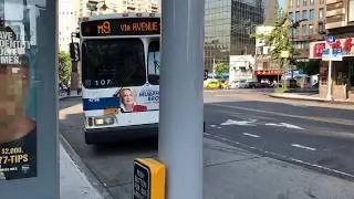 NYC Bus: M9 and M22 Buses at East Broadway