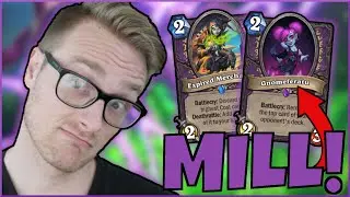 GNOMEFERATU is NUTS Now? DELETE Cards with MILL Warlock | Scholomance Academy | Wild Hearthstone