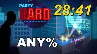 Party Hard Speedrun any% Former World Record (28:41)