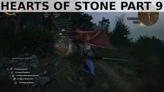 Witcher 3 - HoS Part 9 - Bandits, Rabbit Rock Troll, Forktail, Wyvern and Arachnomorphs with sound
