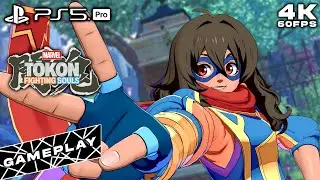 MARVEL TOKON FIGHTING SOULS - Ms Marvel Gameplay (PS5 PRO 4K60FPS)