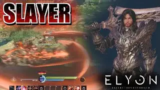 𝗦𝗟𝗔𝗬𝗘𝗥 starting abilities - 𝗠𝗘𝗟𝗘𝗘 𝗗𝗣𝗦 class - Elyon - Korean MMO