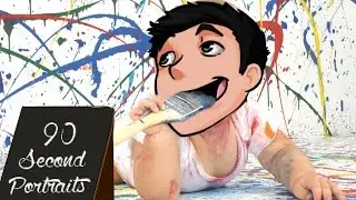 I AM RET-ART-ED! - 90 Second Portraits!