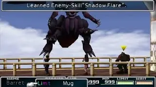 Final Fantasy VII - How to get Shadow Flare on all four Enemy Skill Materia