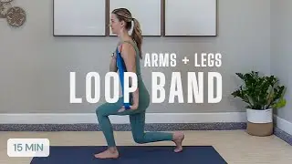 Arms & Legs Quick Home Workout │ Loop Band │ 15 Minutes