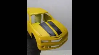 Satisfying video of toy car cleaning::