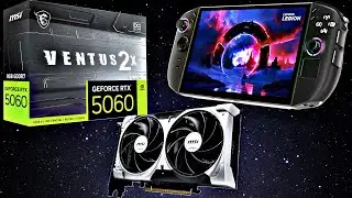 RTX 5060 EGPU В LEGION GO 2! (ТЕСТ ПРОИЗВОДИТЕЛЬНОСТИ)