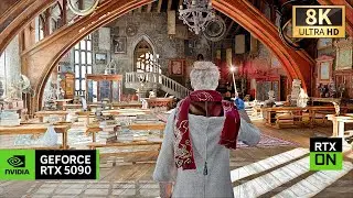 [8K] Hogwarts Legacy RTX 5090 - Extreme Ray Tracing Reshade Mod - AMAZING Ultra Realistic Graphics