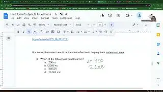 Core Subjects EC 6 Science 1