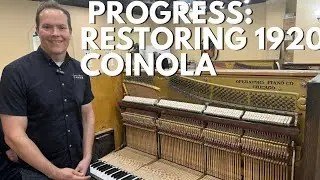 Full Internal Restoration of 1920 Coinola Upright Piano