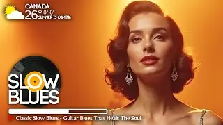 Golden Era Slow Blues 💖 Soul-Healing Guitar Blues Classics