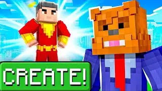 Creating The STRONGEST Heroes In Minecraft Superhero Creator