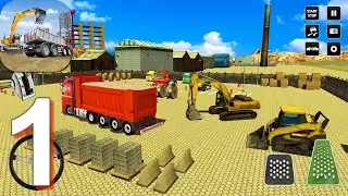City Construction Simulator Forklift Truck Game - Gameplay Walkthrough Part 1 Forklift (Android,iOS)