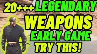Get Loads of Legendary weapons Early game! Try this! Conan Exiles Age of Heroes