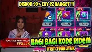 KODE REDEEM ITEM TERKUTUK EVENT BERBURU ITEM KUTUKAN FF !! KODE RIDEM DISKON BERBURU ITEM KUTUKAN FF