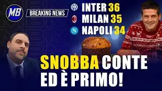 👏CHIVU ALTRO CHE PRETE! DA APPLAUSI! SNOBBA CONTE E COMBATTE LE INGIUSTIZIE! SAMARDZIC FUORIGIOCO💣‼️