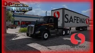 Safeway Standalone ATS Trailer Mod | ATS 1.30 Gameplay [1080p60]