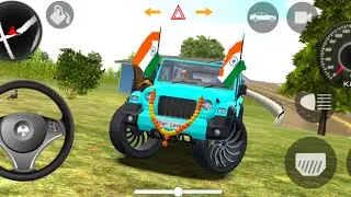 Modified Mahindra Thar😈Games:Indian Cyan Thar (Gadi Wala Games) Car Game Android Game - #2025