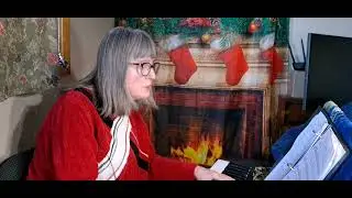 Christmas caroling solo. Impromptu and imperfect but caroling is that way, right? 