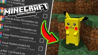 ✅️ HOW TO IMPORT any FILE to MINECRAFT PE: Bedrock 1.21 (Mods, Addons, Maps, Shaders)