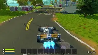 Scrap Mechanic - Do thrusters help when you already too fast?